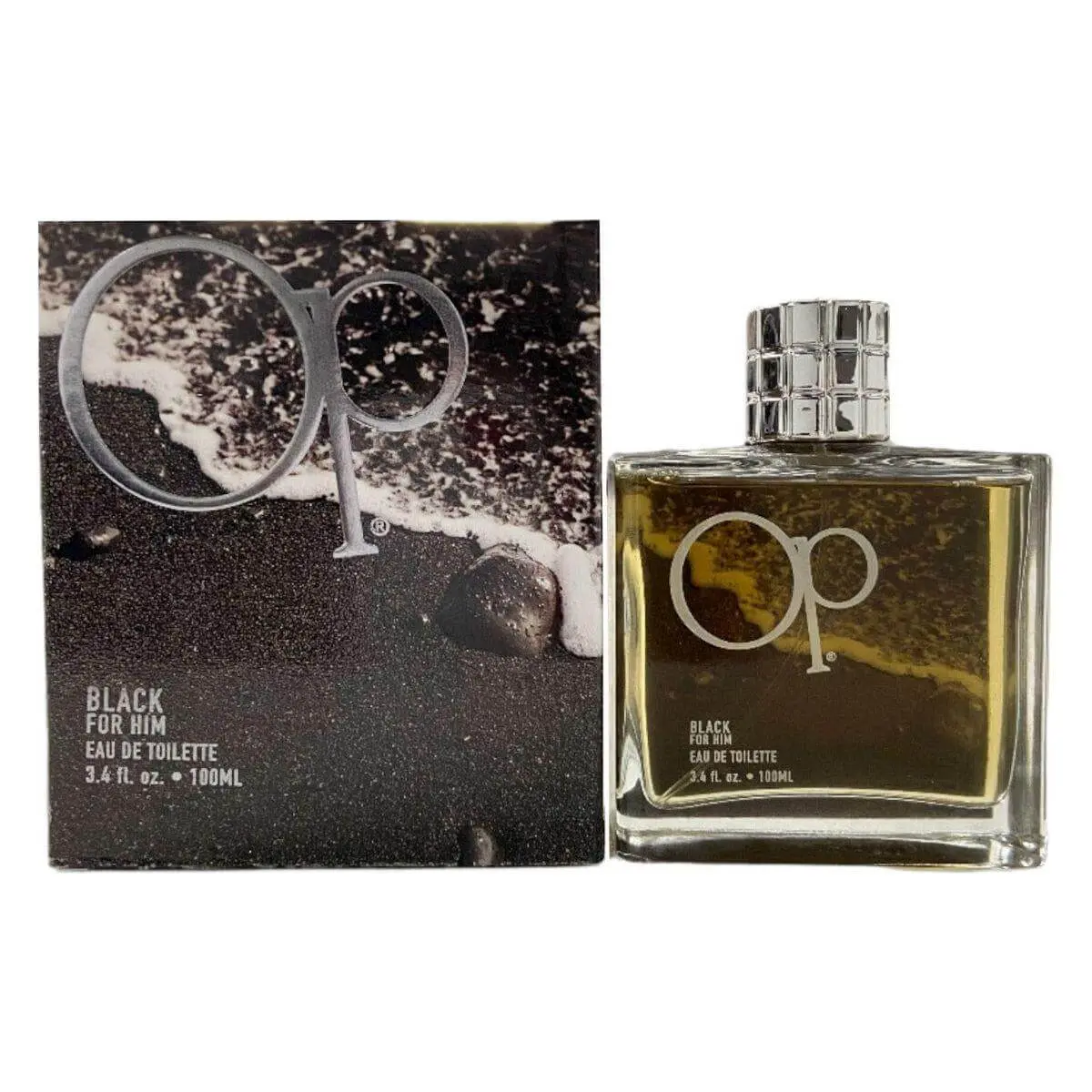 Ocean Pacific Men's Black Spicy EDT Fragrance - 3.4 fl oz, Intense Bergamot & Tomato Leaves Notes, Citrus, Blackcurrant, Masculine Intense Men's Fragrance, New In Box, Citrus Men's Fragrance