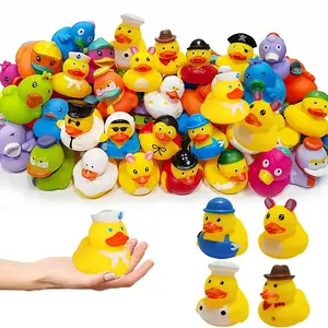 Mixed Duck Toys, Kids Pool Floats, Pool Floaters, Water Float, Boy Girl Party Supplies, Mini Beach Toys, Birthday Gifts, Thanksgiving Christmas New Year Decorations