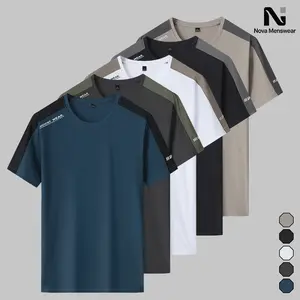 Men's Short-Sleeve Sports T-Shirts - Breathable, Lightweight, Quick-Dry, Soft Premium Fabric, Stylish Fit for Gym Workouts, Warm-Weather Everyday Wear
