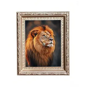 Majestic Lion Fridge Magnet, Realistic Wildlife Safari Decorative Magnet, Perfect for Kitchen Home Decor, Gift for Animal Lovers