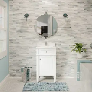 Hailey 20-inch Vanity with Engineered Marble Top