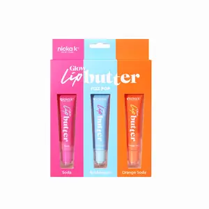 Nicka K New York Glow Lip Butter Set : Fizz Pop