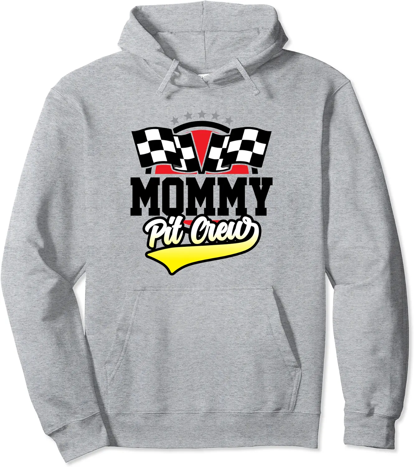 Mommy Pit Crew for Racing Party Team Mom Costume Pullover Hoodie - Janessaho Shop 98B09D3FG2PN