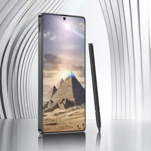 2026 Unlock Android Smart phone,Case,Perfect Holiday Birthday Gift, Screen Protector ,6.8-inch Display Screen Protector, 6800h, Stylus, Earphones, Type-C Charging Cable,Case