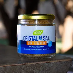 Cristal de Sal con Habanero – 100% Natural Flavor Boost ️