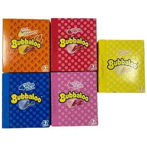 Bubbaloo 5 Sabores  Gum Bubblegum