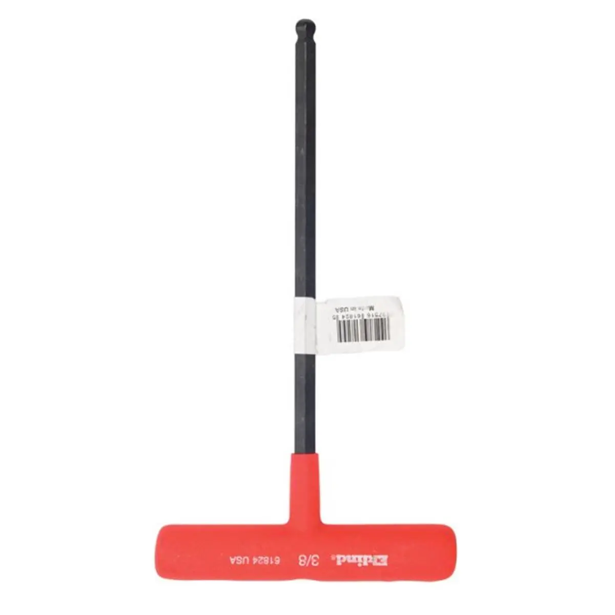 Eklind 61824 Power T-Ball Hex Key Hand Tool, Ergonomic T-Handle Grip Wrench, Heat-Treated Hex Steel for Extra Torque, Rust-Resistant, Slip-Resistant Grip for Sailing Wrenching