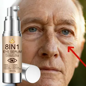 8-In-1 Multi-Efficiency Radiant Eye Cream 30g, Improves Dark Circles, Lightweight Texture Quick Absorption, Suitable for All Skin Types