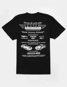 HUF x GReddy Graphic Short-Sleeve Round Neck Casual Menswear Men's Tee