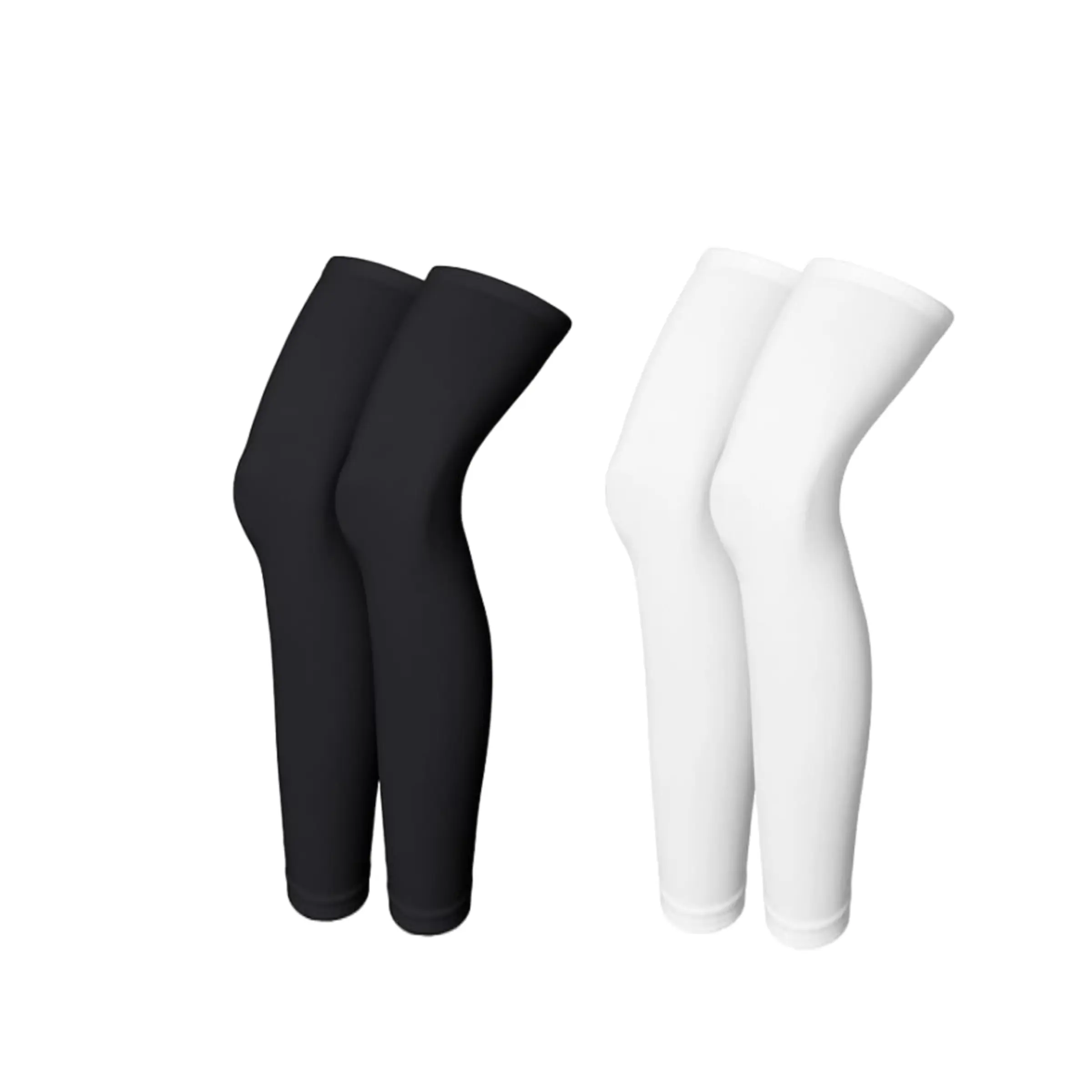 Stretch Sporty Leg Sleeves, Leg Compression Sleeve, Sports Sleeve, Anti-Slip Design, Ideal for Running, Basketball, Soccer, Fishing, All Seasons, Comfortable & Durable