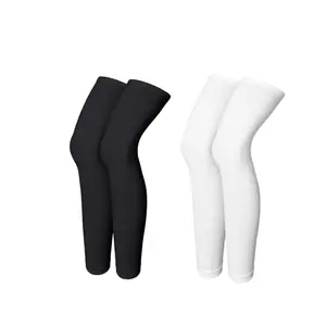 Full Leg Compression Sleeves, Anti-Slip Design, Ideal for Running, Basketball, Soccer & Fishing Activities, Enhance Performance, Sports Knee Sleeve