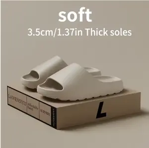 EVA Anti-Slip Men's Slippers Home Thick Bottom Slippers Comfortable Lightweight Indoor Outdoor House Slippers