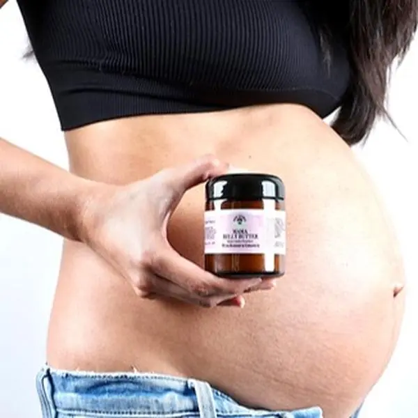 MAMA BELLY BUTTER Vigor Organico - Handmade Ultra-Rich Belly Butter for Stretch Mark Prevention & Deep Hydration