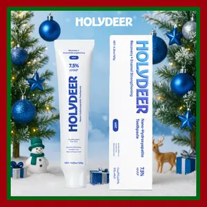 Holydeer Nano Hydroxyapatite Toothpaste – Advanced Enamel Repair & Sensitivity Relief – Fluoride-Free Daily Oral Care – Gentle Whitening Formula with Natural Peppermint Freshness (Upgrade Edition)