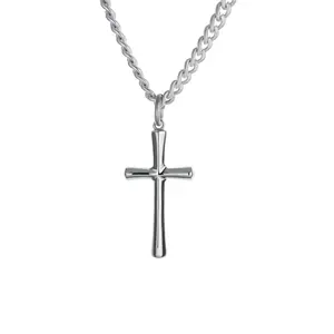 Women's Stainless Faith, Hope, Love Cross Necklace