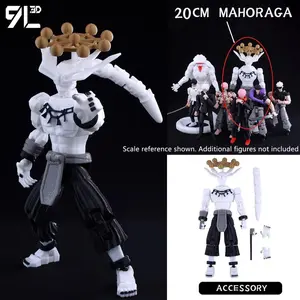 2026 new 9l 3d Printed Jujutsu Kaisen Lucky Dummy Figures Gojo Satoru Yuji Sukuna Anime Mannequin Jointed Poseable Model Toys Fans Gift