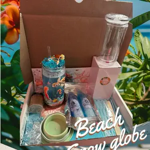 Sea theme snow globe kit Sea theme snow globe kit