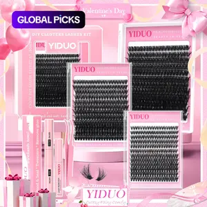 Individual False Eyelashes Kit, 1 Box Mixed Length & Styles Natural Look Eyelash Extensions, Self Grafting Curvature Eyelashes, Eye Makeup Accessories, Cosmetic