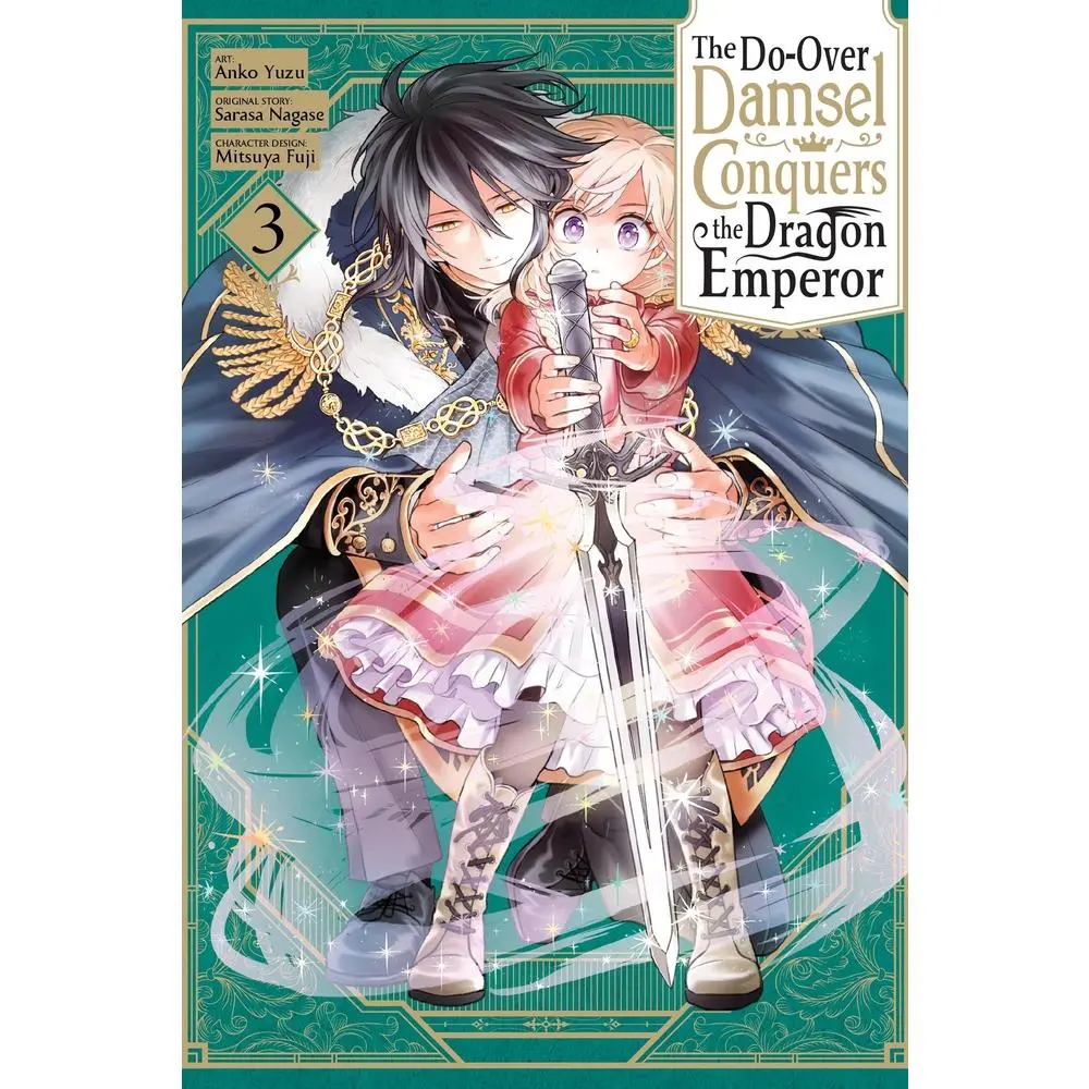 USED Book - The Do-Over Damsel Conquers the Dragon Emperor, Vol. 3 (Manga) by Nagase, Sarasa (Paperback) - english