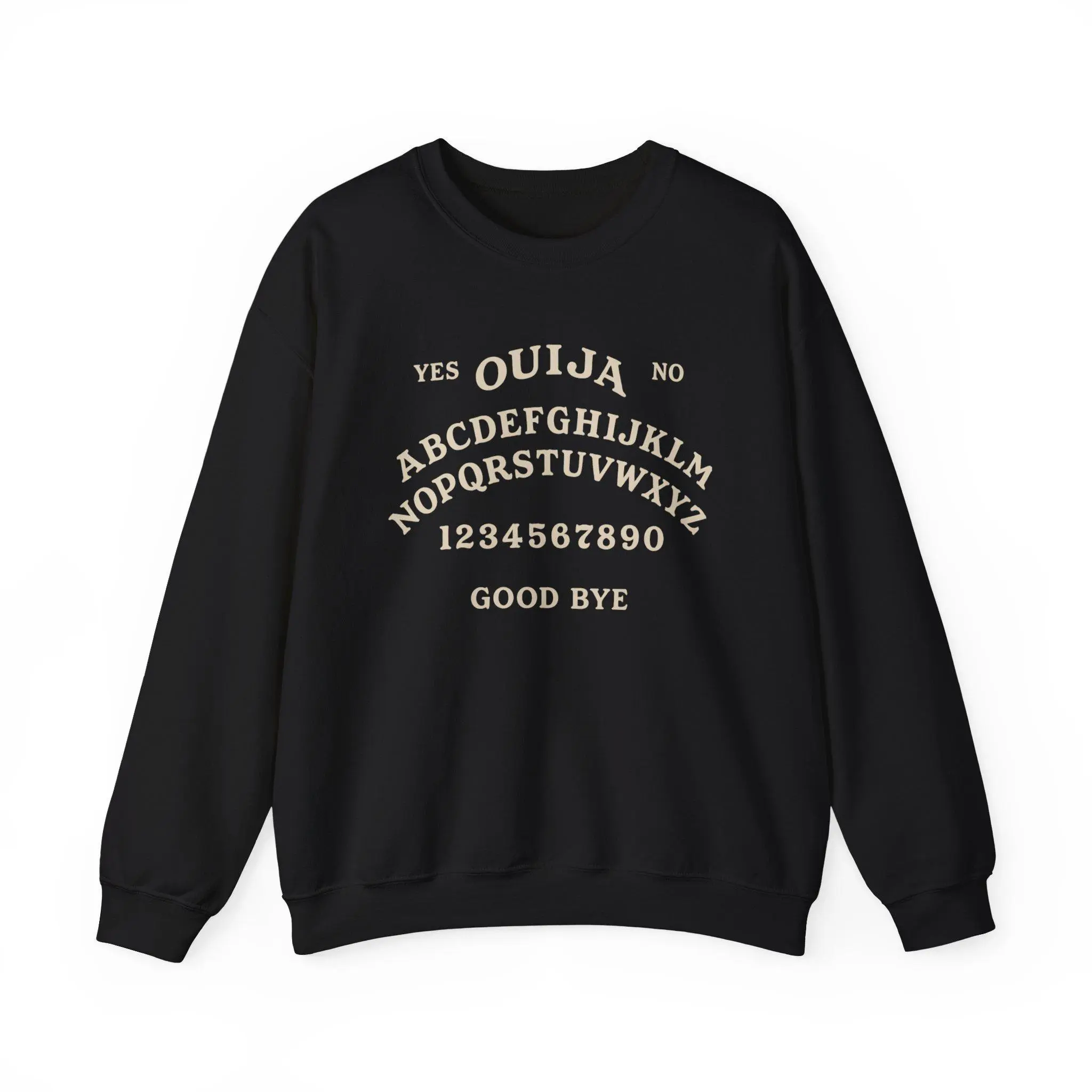 Ouija Board Sweatshirt | Spirit Board Crewneck, Gothic Occult Design