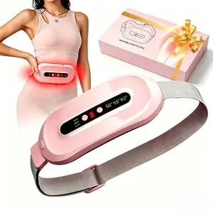Wearable Electric Heating Pad, Hot Massage Heating Pad, warming belt for with Vibration & Massage, with Three Levels, Best Gifts for Women/ Valentine's Day, Winter Gifts, Birthday Gifts