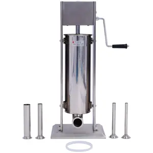 Commercial Stainless Steel Sausage Stuffer Dual Speed Vertical Sausage Maker 7LB/3L Meat Filler with 4 Stuffing Tubes for Home Kitchen Butcher Shop Restaurant Use, Home Furniture and Household Product Search Terms for US Online Shopping