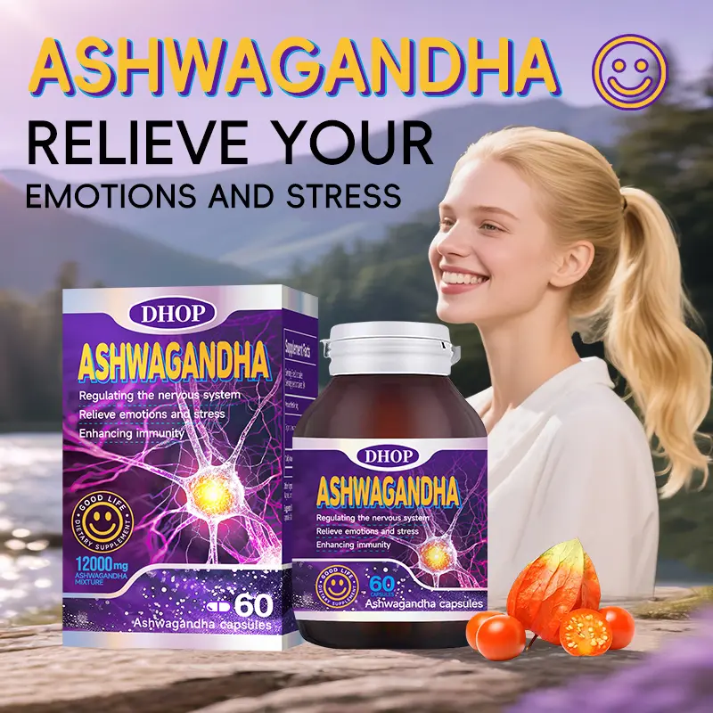DHOP Ashwagandha Tablets - Stress Relief & Calm