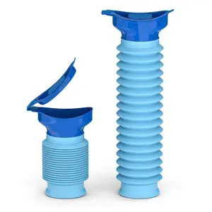 2 Pack Emergency Urinal Bottles for Men and Women, Adjustable Leakproof Travel Pee Bottle 750ml for Car, Camping, Road Trips and Traffic Jams urine bucket