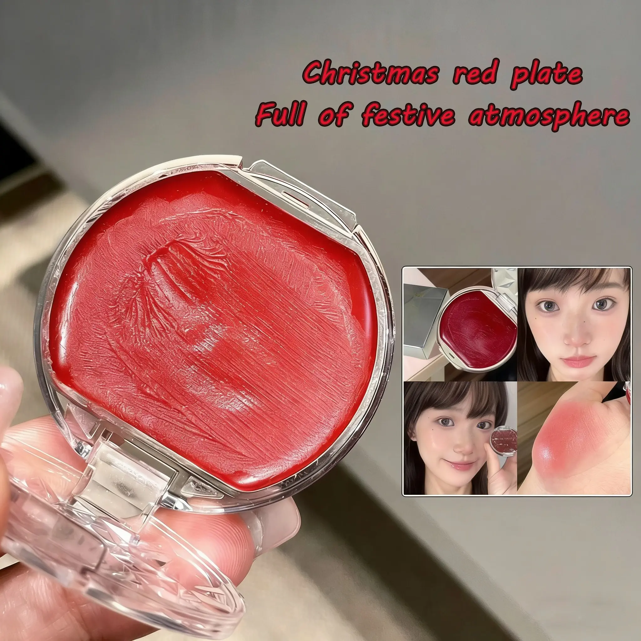 Soft and silky cream blush, Beauty cosmetics, natural and sheer, Glow, easy to blend, long-lasting, without caking or patchiness, lightweight, waterproof and sweatproof, beginner-friendly, suitable for all skin tones