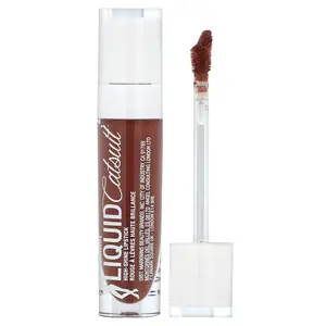 wet n wild MegaLast, Liquid Catsuit, High-Shine Lipstick, 945B Cedar Later, 0.2 oz (5.7 g)