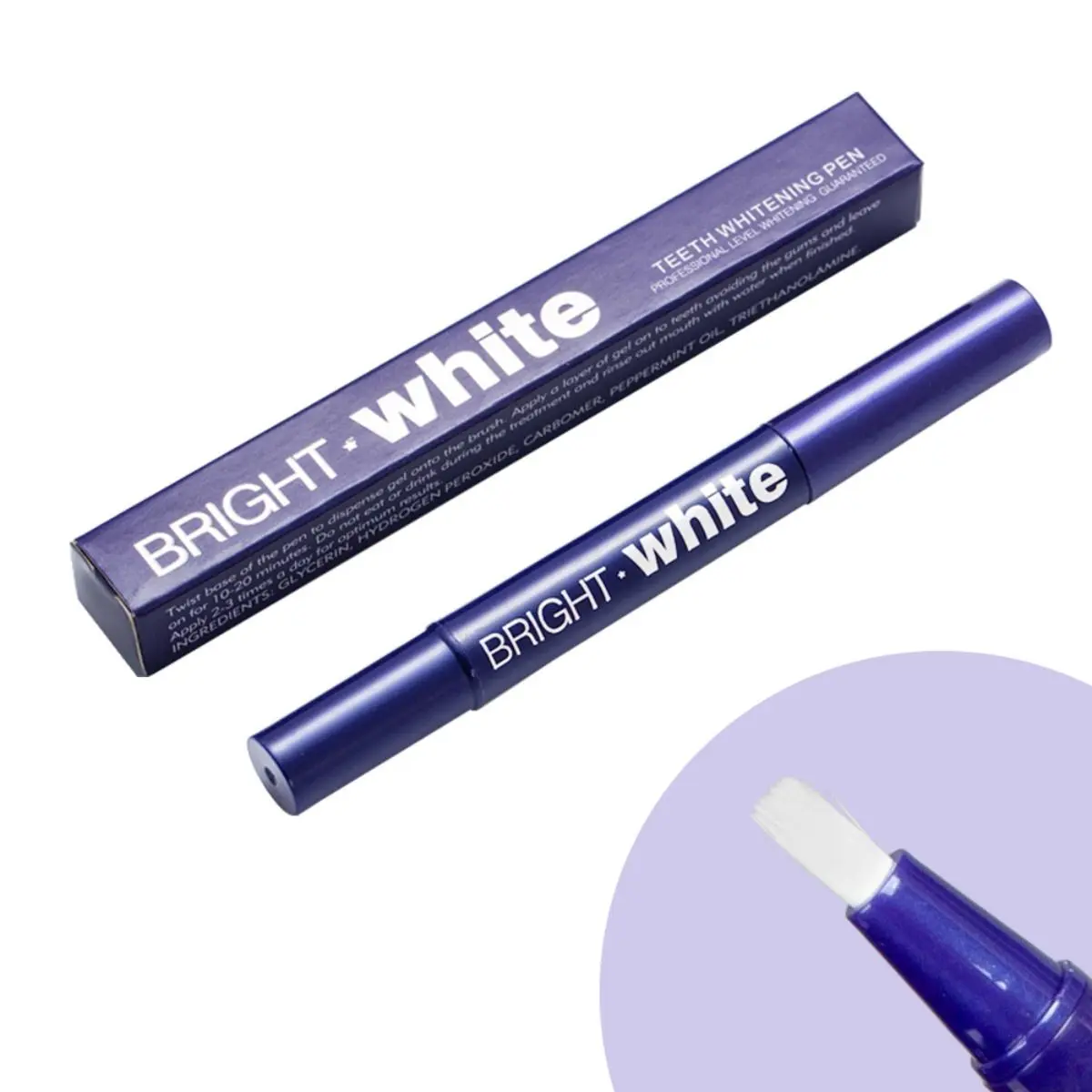 Teeth Whitening Pen - Teeth Whitening Products, Single Item, No Sensitivity, Enamel Safe, Easy to Use, Removes Coffee Tea Smoking Stains, Peroxide Oral Care for Beautiful White Smile, Teeth Stain Remover, Dental Teeth Whitening