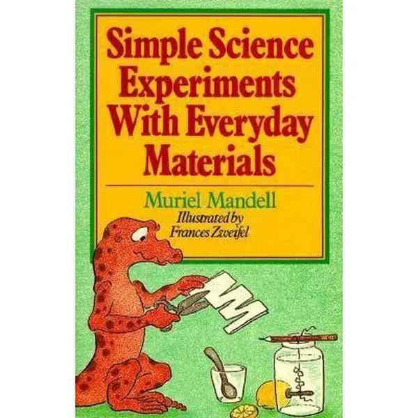 USED Book - Simple Science Experiments With Everyday Materials by Muriel Mandell (Paperback) - english