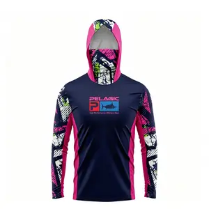 New Masked Hooded Fishing Suit, UV-Protective Line Fishing, Breathable Casual Fishing Sports Fishing Suit Men's Fashion outdoorfun clothes athleisure baggy