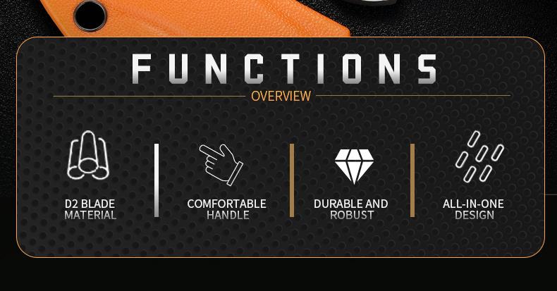 Portable keychain pocket knife, multi-functional outdoor tool, suitable for gardening, camping and DIY projects. Collectible | Commemorative knife