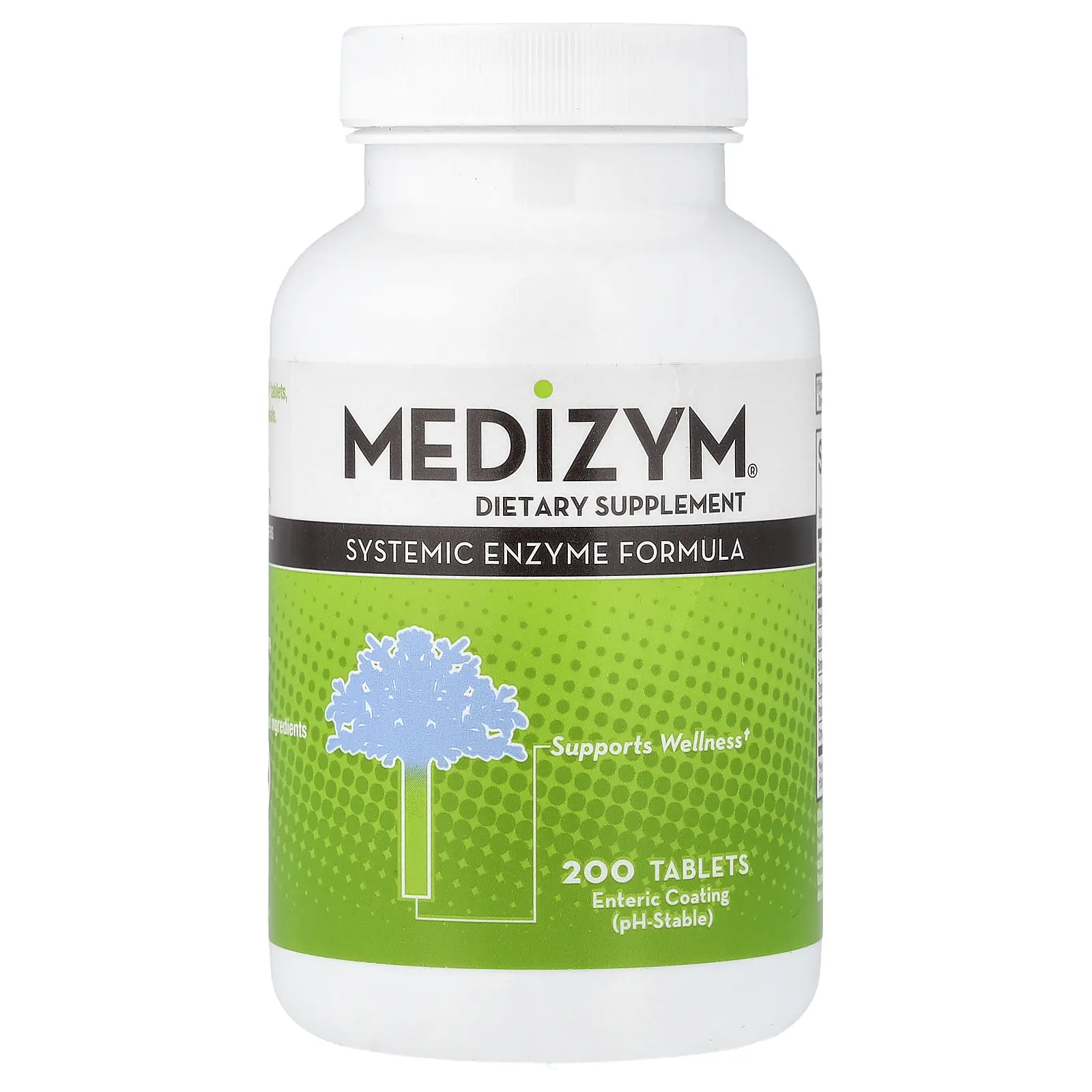 Naturally Vitamins Medizym®, Systemic Enzyme Formula, 200 Tablets
