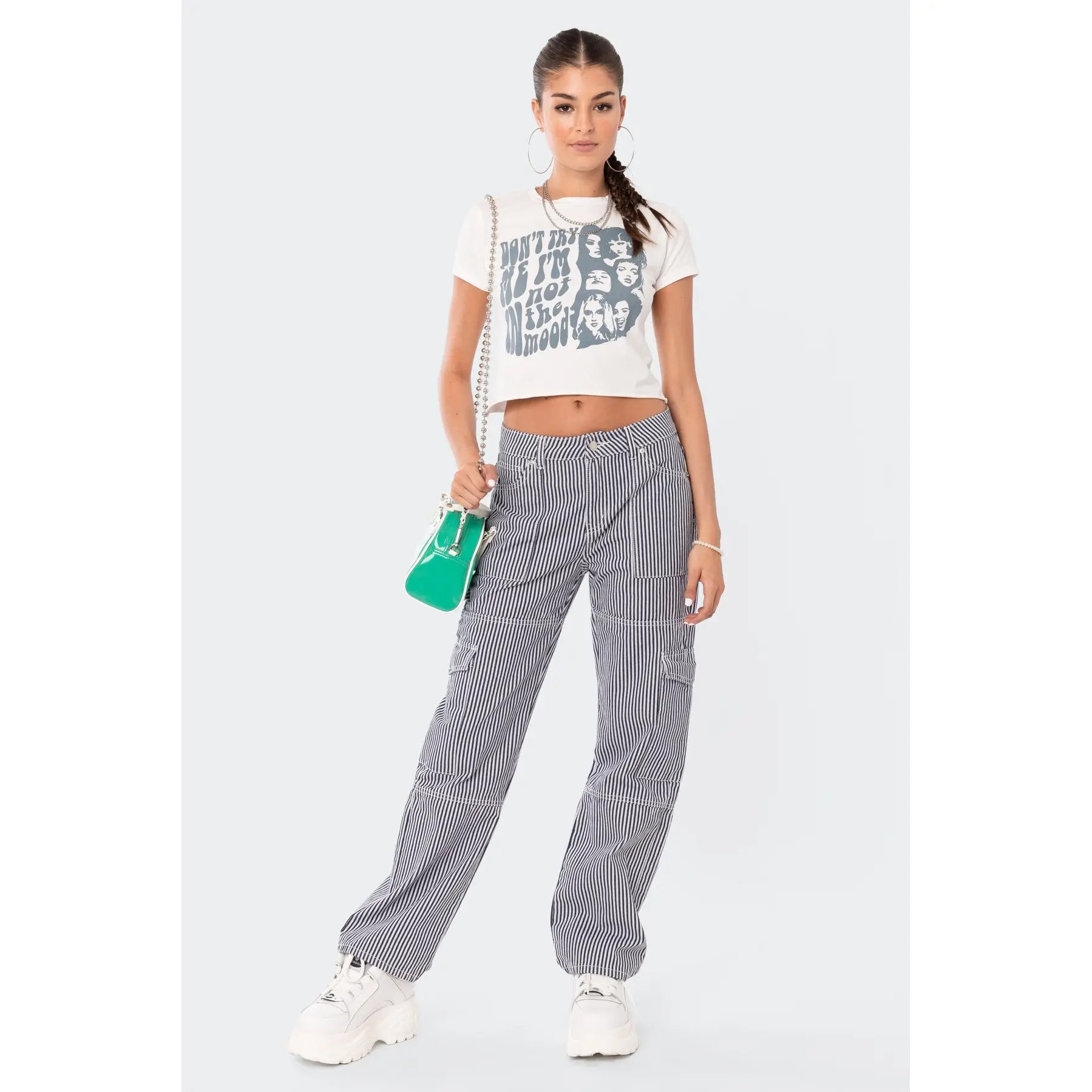Stripe Out Cargo Pants