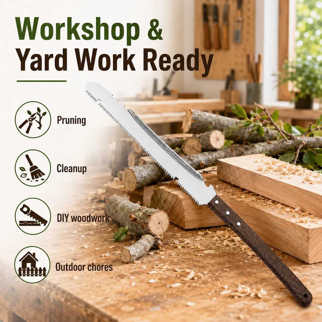 Multi-Functional Tree Branch Cutter - Exquisite Hand Garden Tool for Pruning, Cutting, Ideal Gift for Gardening Enthusiasts Garden Pruning Tool Garden Cutting Tool