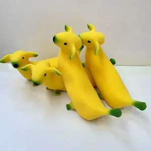 Sand Pup Banana Squeeze & Pull Toy – Kids’ Arm Strength Trainer with Fun Stretchy Action