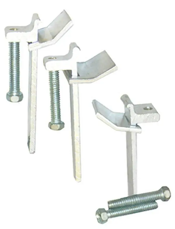 212 MAIN Model 42-2107 Adjustable Sink Rim Clip Hardware 10-Count, Adjustable Clamp Height, Fits Tile/Stone Countertops, 0.47 lbs, 1.45x3.75x5.5 in Home Improvement Kitchen Fixtures, 10 Count. Adjustable Sink Rim Clip