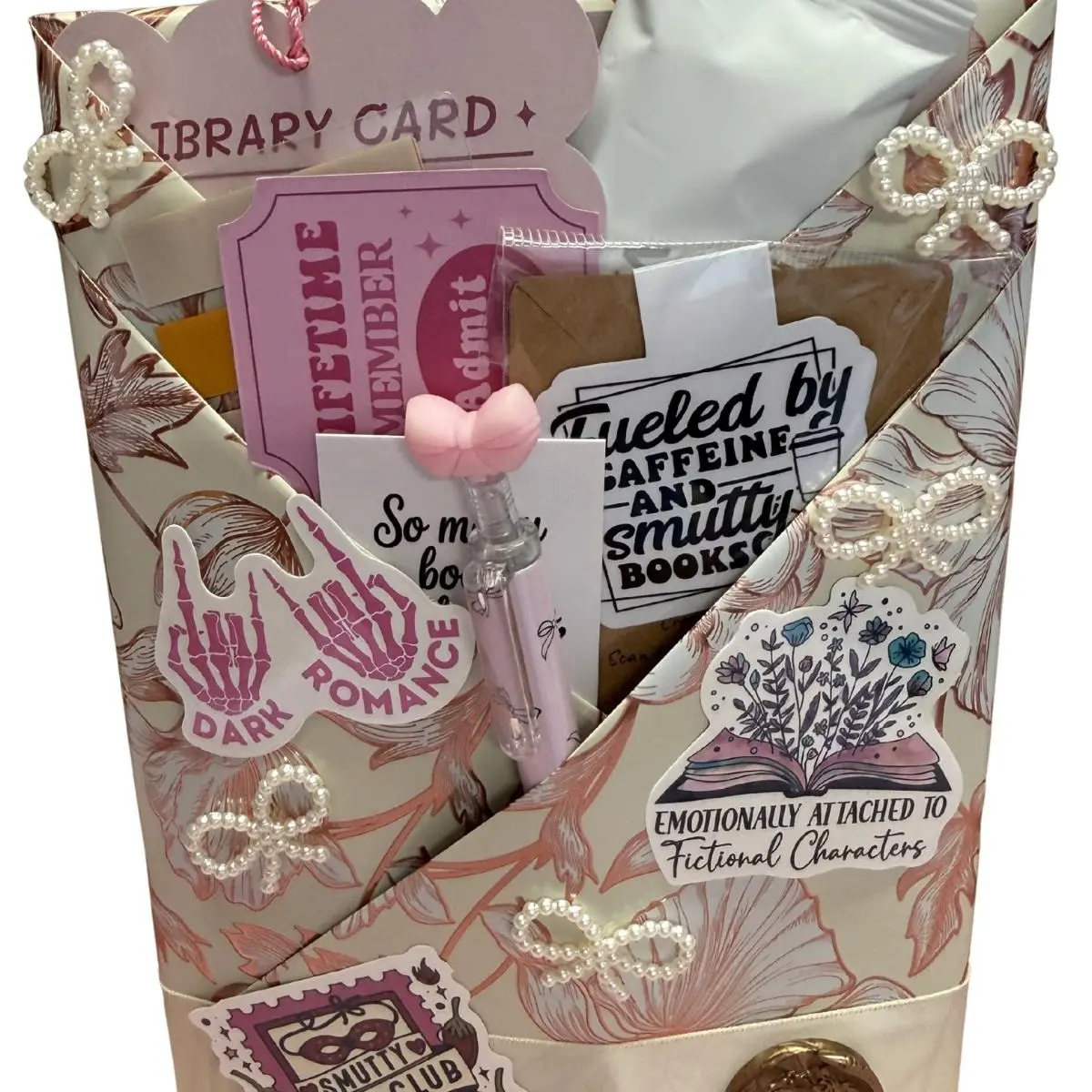 Blind Date With A Book, stickers, bookmarks, Pen, and more! 