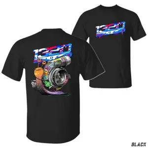 Jdm Racing Fans And Street Performance Clothing Merch Lovers Graphic T-Shirts 1320 Video Turbo Snail T-Shirt – Funny Boosted Car Graphic Tee For Gearheads
