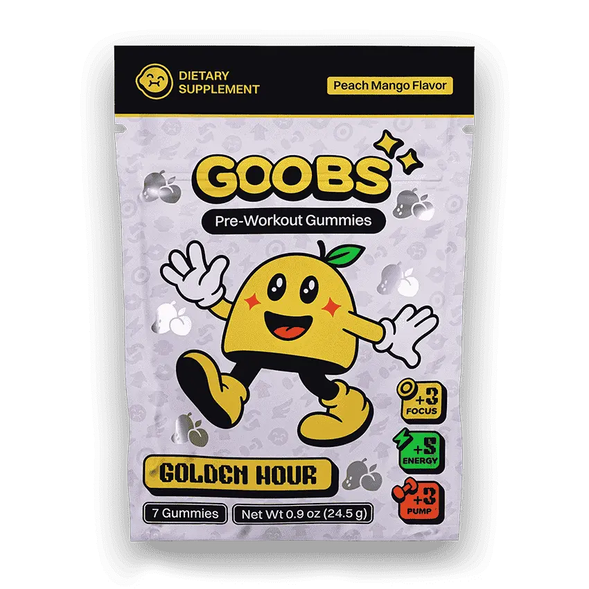 Golden Hour (Peach Mango) - Pre workout Gummy Golden Hour (Peach Mango) - Pre workout Gummy