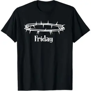 good friday religious holy week christian jesus thorn crown  Sweatshirt Printed in USA