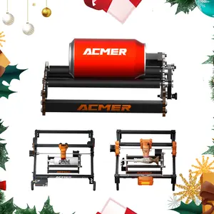ACMER M3 Laser Rotary Roller Laser Engraver Y-axis Roller 360° Rotating Compatible With Most Laser Engraving And Cutting Machine