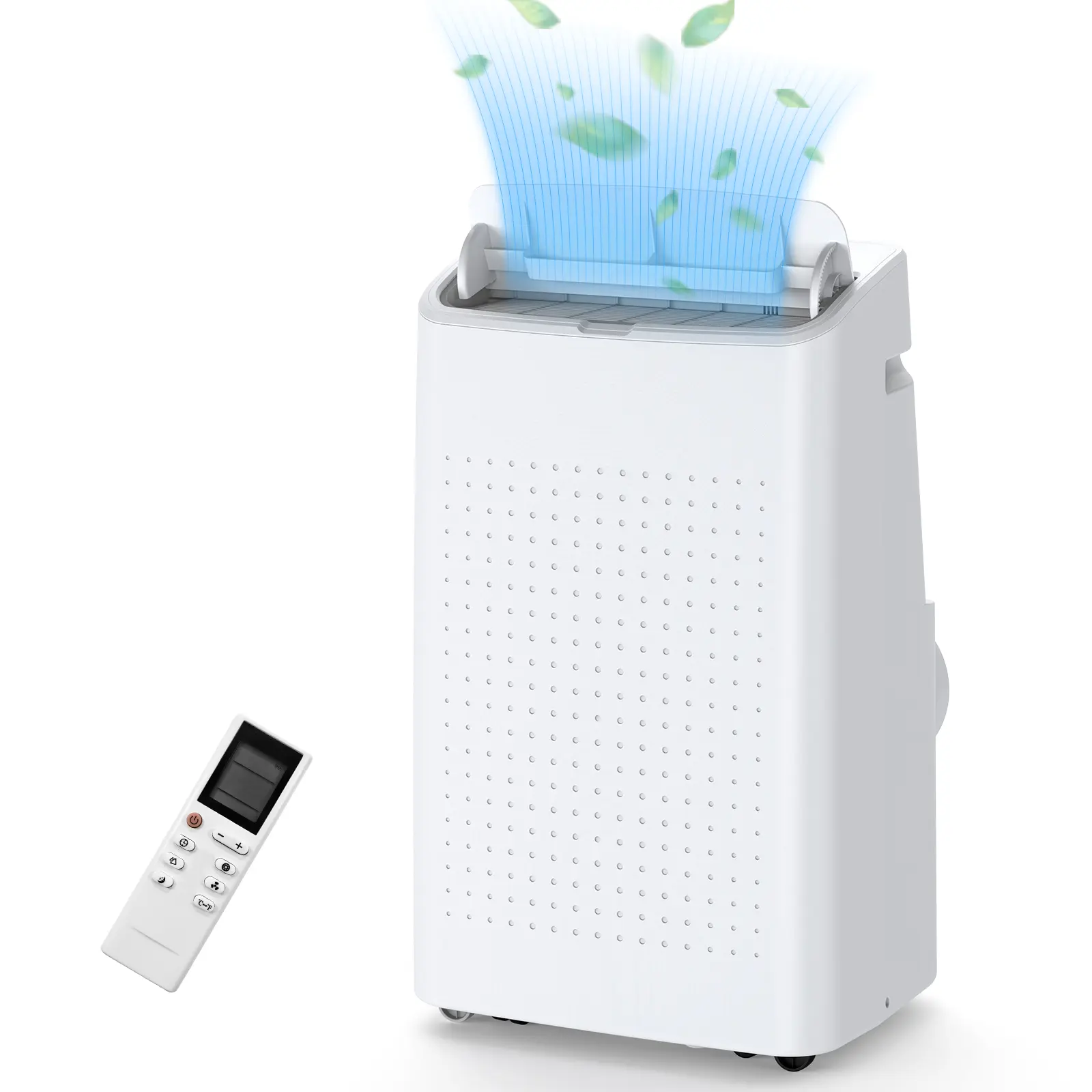 15000 BTU Portable Air Conditioner for Up to 850 Sq.ft Rooms, 3-in-1 AC Unit with Dehumidifier & Fan Mode, Remote Control, 24-Hour Timer, Easy Install Window Kit