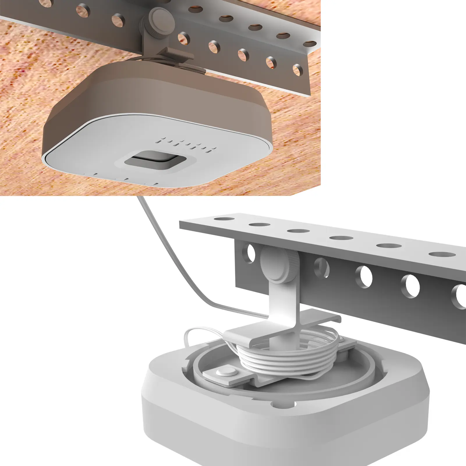 No-Drill Mount Bracket for Chamberlain Garage Door Opener Damage-Free Installation Mount for Smart Garage Control ( MYQ-G0401-ES) Double-Sided Tape for Chamberlain MYQ-G0402 Garage-Door-Sensors