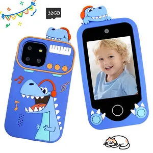 Educational Digital Smartphone Toy for Kids, 2.8-Inch Touchscreen Dinosaur Phone with Games, Ideal Christmas & Birthday Gift for Boys & Girls