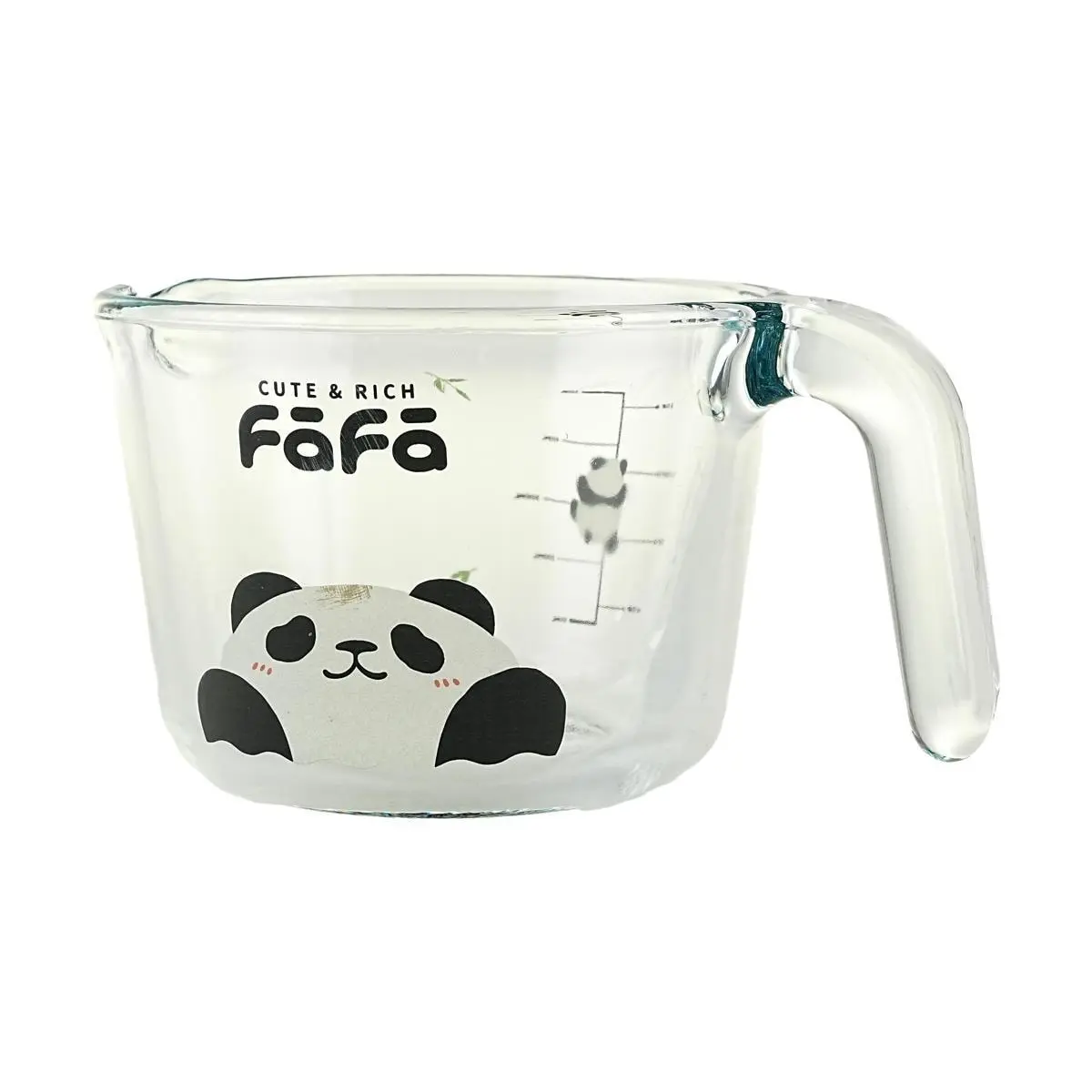KawashimaYa Cute Panda Measuring Cup 500ml - Adorable Kitchen Baking Tool with Clear Scale for Cooking & Home Use KawashimaYa Cute Panda Measuring Cup 500ml - Adorable Kitchen Baking Tool with Clear Scale for Cooking & Home Use