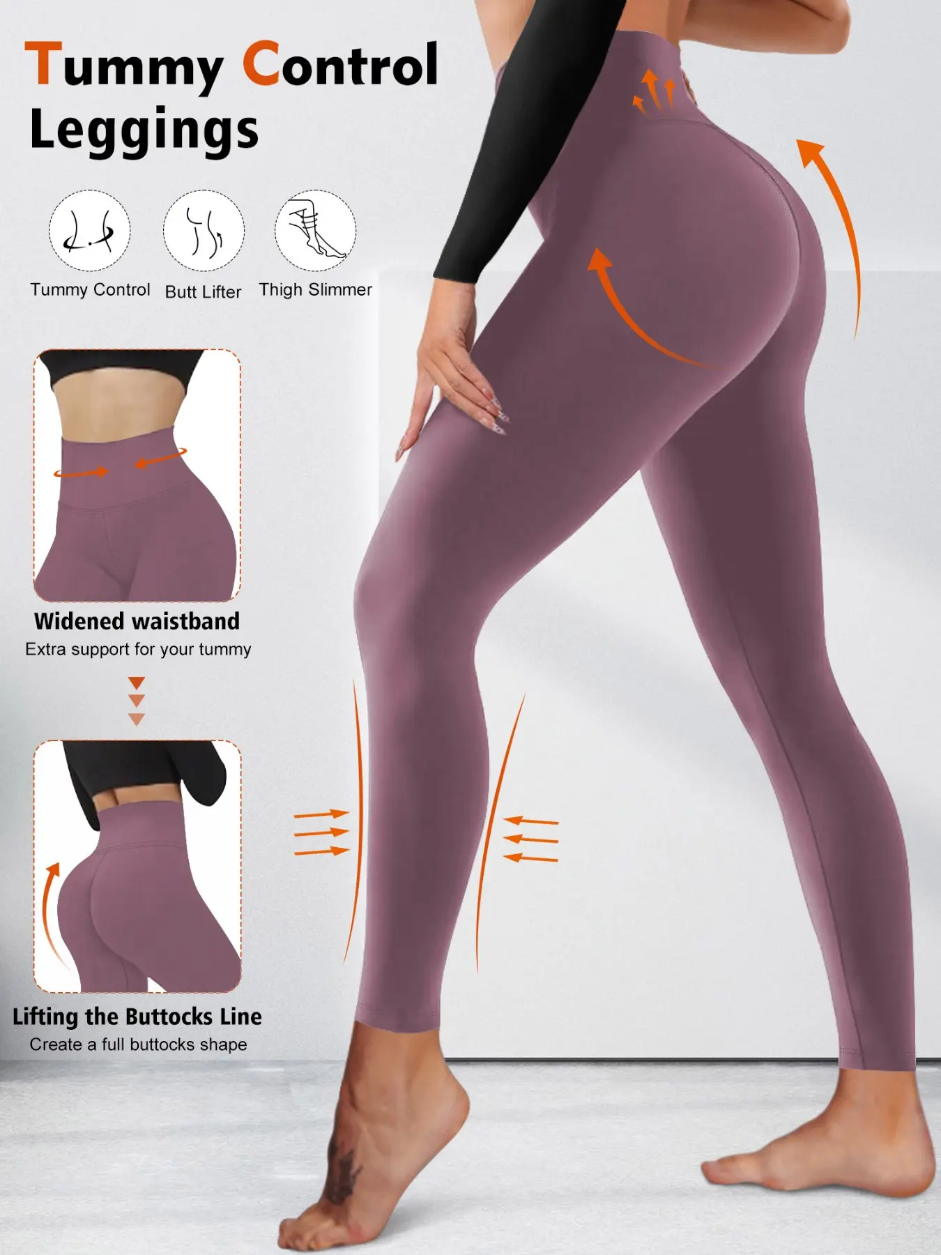 Women's High-Waisted Seamless Leggings, Sporty Style Tight-Fit Design, All-Season Comfortable Fabric, Perfect for Yoga & Training