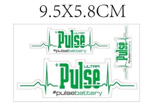 Pulse Battery Decal Set / 3 Sizes